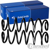 2X Sachs Fahrwerksfedern Satz Hinten Passend FÜR Audi A3 VW Golf Links+Rechts |