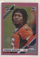 2019 Panini Donruss Optic Rookies Pink Prizm Juwann Winfree #147 2qw