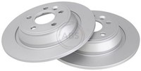 2X Bremsscheibe Hinten ABS 17742 FÜR Ford Land Rover Scheibenbremse