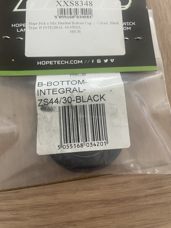 Hope Zs44/30 Black Bottom Headset
