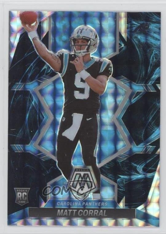 2022 Panini Mosaic Rookies Genesis Mosaic Prizm Matt Corral #304 15r3