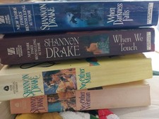 Shannon Drake 4 Books No Other Man Woman When We Touch When Darkness Falls