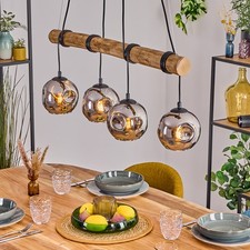 HOFSTEIN Ripoll Hängeleuchte Kugelleuchte Pendelleuchte Schlafzimmer Hängelampe