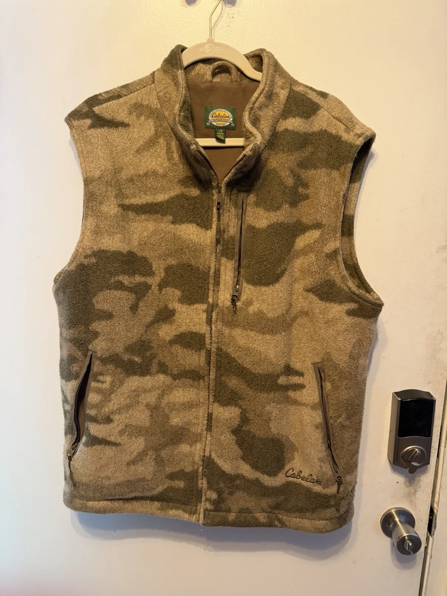 DAY ONE CAMOUFLAGE　Hunting Fleece Vest Fleece Hunting Vests Size L for sale | eBay