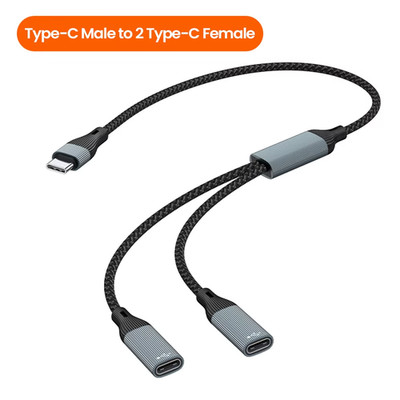 USB Type C HUB Multiple Splitter Adapter OTG Data Transfer 3/2 Port USB Power Ch