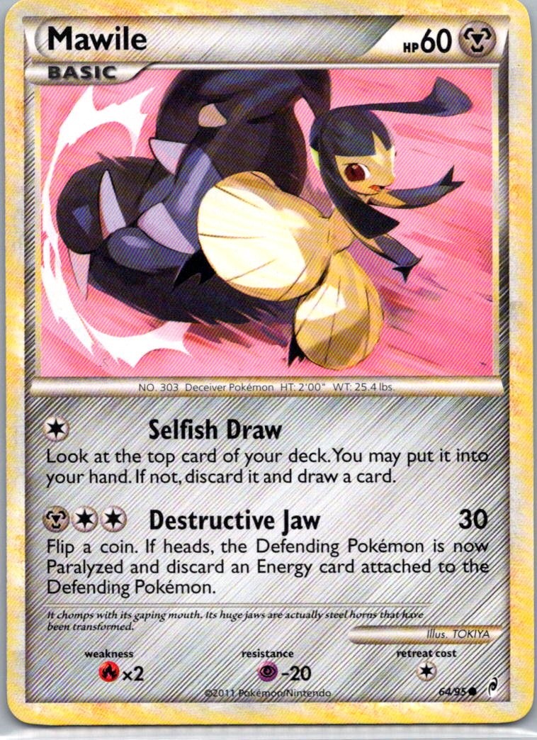 Pokemon TCG Mawile 64/95 Call of Legends LP