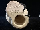 Vintage Josef Originals Carol Girl Figurine 1953 Gold Label Spaghetti Trim — photo 8