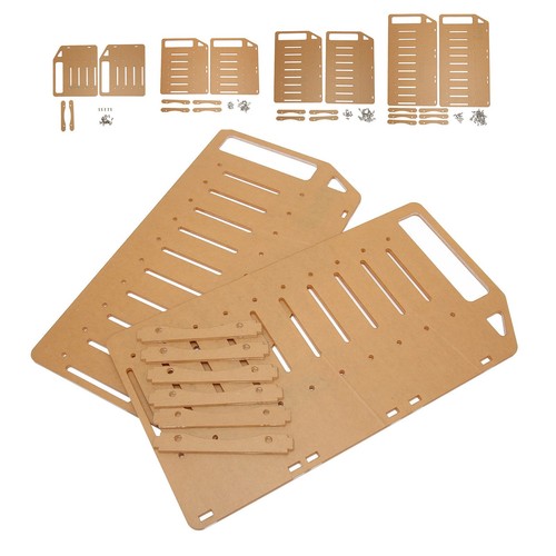 DIY Hard Drive Bracket Multi Layer Accurate Mounting Hole DIY Acrylic Hard Di FY - Afbeelding 3 van 36