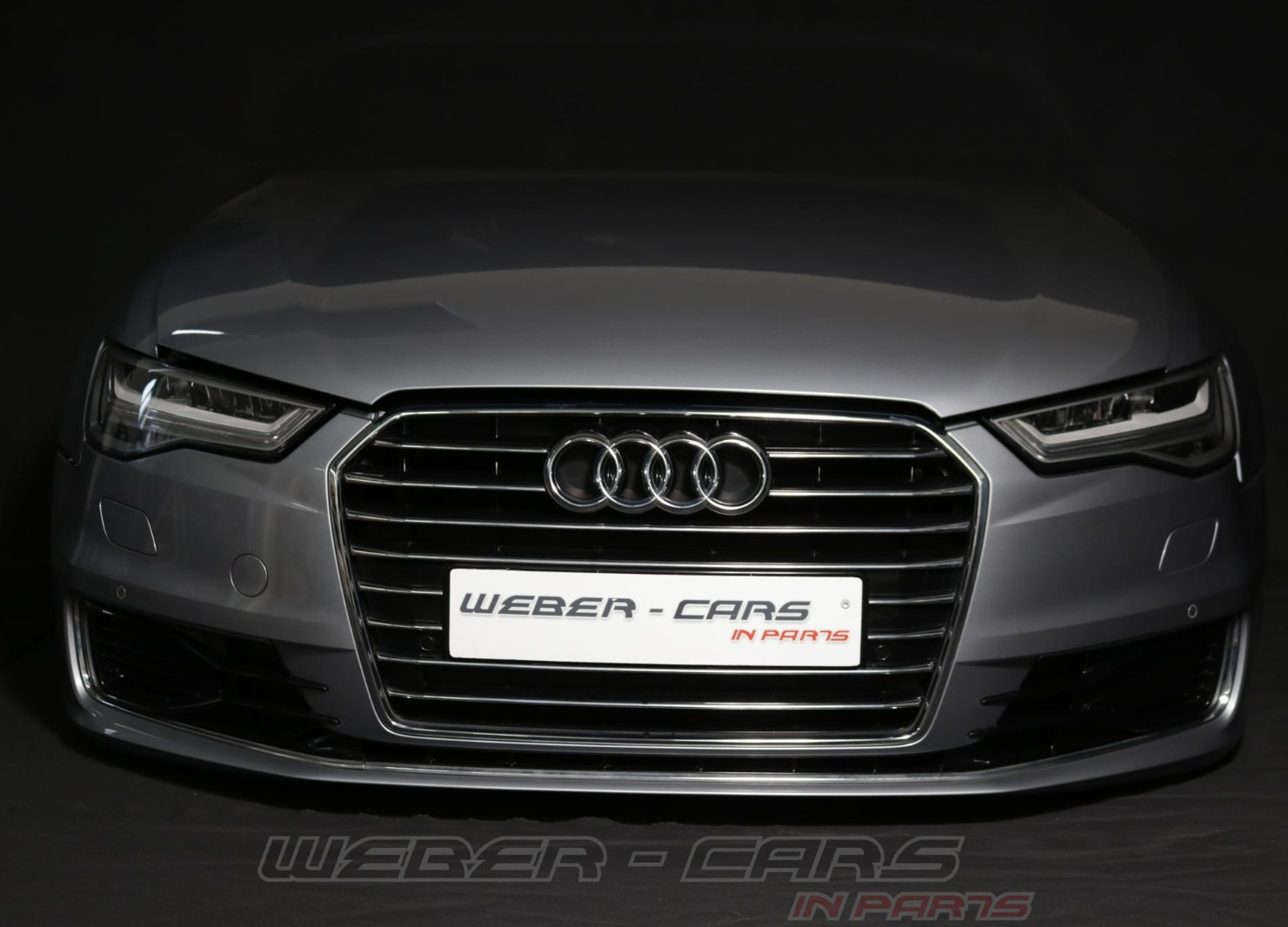 Audi A6 4G FACELIFT LED Headlights Front Package Hood Bumper Fenders
