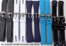 Lot of 10 Timex Ironman Watch Bands Small Ladies Triathlon Sport Water Resistant