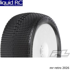 Pro-line 9033233 Hole Shot 4.0 S3 Soft 18 Truck Tires Mounted White Wheels 2