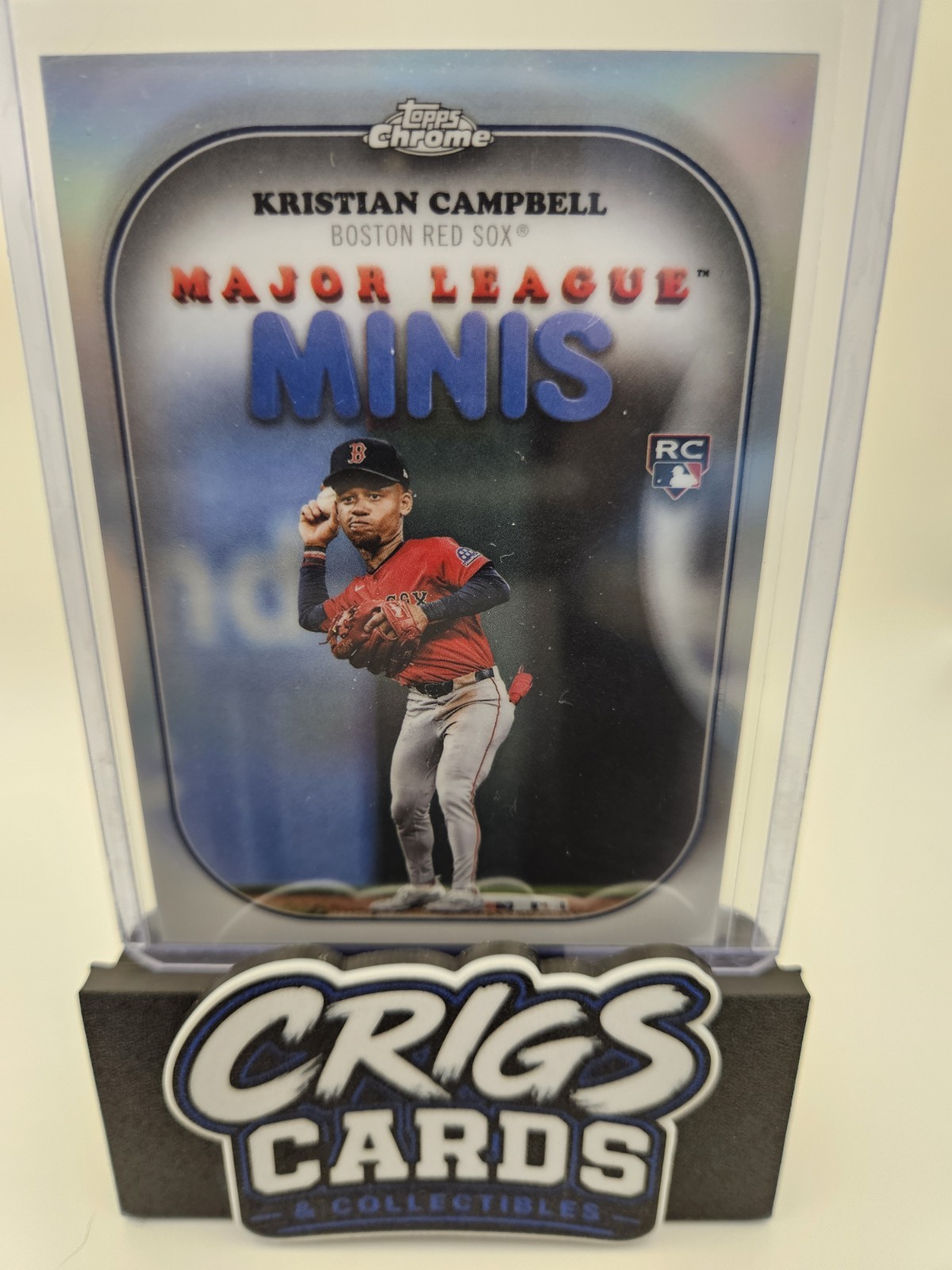 Kristian Campbell (RC) 2025 Topps Chrome Update - Major League Minis - #MM-7