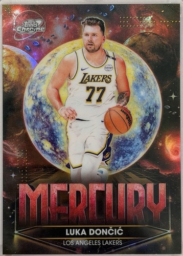 2026 Topps Chrome Cosmic Basketball Luka Doncic Planetary Pursuit 