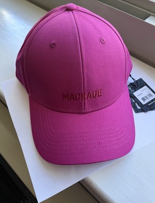 Mackage Anderson Logo Baseball Cap $140 Retail New With Tags Authentic