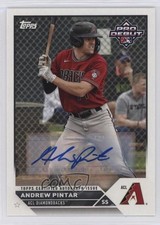 2023 Topps Pro Debut Auto Andrew Pintar #PD-75 Auto n5h