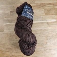 One Skein Cascade 220 Pure Wool Yarn Worsted Shade 8686 Brown