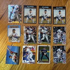 Javier Baez (Lot of 12) Various Baseball Cards EX-NR MT!