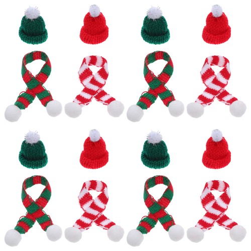  48 Piezas Artesanía Pequeño Árbol de Navidad Adornos Decoración para el Hogar - Imagen 12 de 12