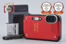 "Shutter count 936" Olympus STYLUS TG-625 Tough Red 12.0 MP Digital Camera