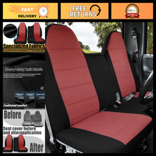 2pcs Highback Bench Seat Covers For 6040 Split Ford Ranger 1998-2003 Scratch 