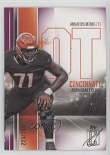 2024 Topps Signature Class Rookies Magenta 225/250 Amarius Mims #89 ms9