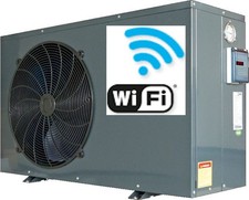 Wärmepumpe Poolheizung Pool 55 m³ MQ 10 WiFi Luft Wasser Heizung Poolwärmepumpe
