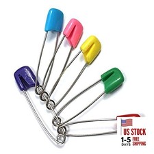 30 Pack Baby Child Infant Kids Cloth Diaper Nappy Pins Safety Safe Hold Clip