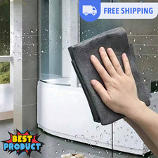 5x Thickened Magic Cleaning Cloth Microfiber Streak Free Glass Cleaner Cloths