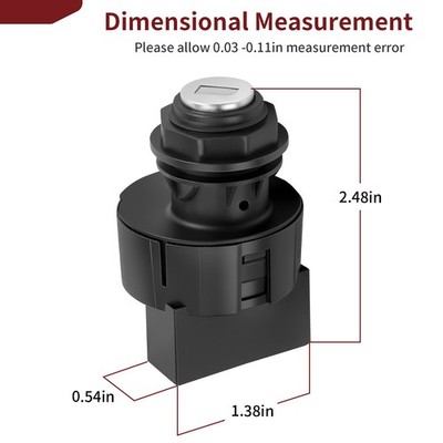 Ignition Switch Lock 6 Pin 710002324 710000728 710001421 for Can-Am Outlander