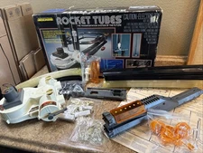 Vtg Micronauts Rocket Tubes In Box 1970s Toys 1979 Mego Complete Works