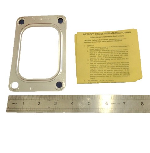 GENUINE OEM DETROIT DIESEL 8929529 TURBOCHARGER INLET GASKET DDE8929529 SEAL USA - Bild 3 von 17