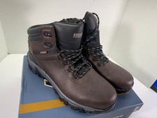 Khombu Lincoln Ankle Hiking Boots Mens 13 Brown Lightweight Waterproof Trail NWB