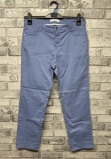 Womens Brax Feel Good Sky Blue Colour Skinny Jeans Size 16s Immaculate Cond