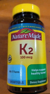 #ad #ad 💊Nature Made K2 100mcg 30 Softgels EXP 9 27 SEALED FREE SHIP 🚚🎁 $17.55