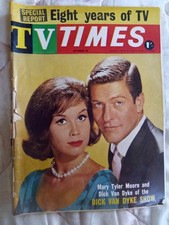Oz TV WEEK/TIMES 1964 - The Beatles, John Lennon, Mary Tyler Moore,Dick Van Dyke