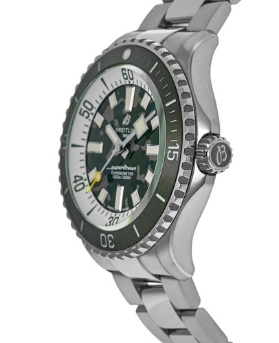 New Breitling Superocean Automatic 46 Super Diver Men's Watch E10379D31L1E1 - Picture 3 of 5