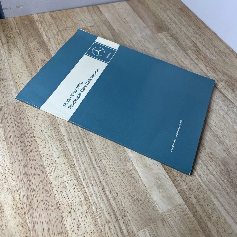 Mercedes Benz 250C 1970-1972 cupé manual de mantenimiento de taller 1971 Foto 2 de 4