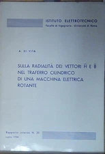 Di vita SULLA RADIALITÀ DEI VETTORI H E B NEL TRAFERRO CILINDRICO