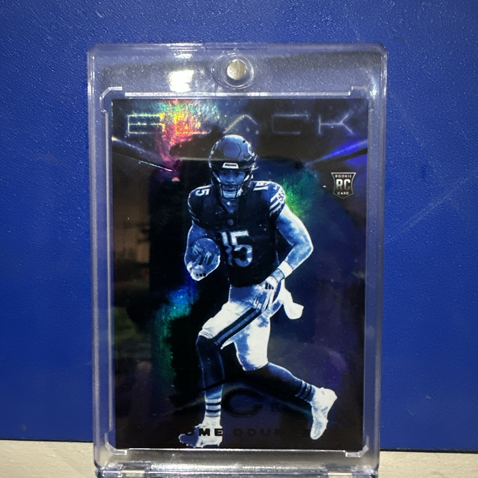 2024 Panini Black #SM-ROE Rome Odunze Smokescreen Chicago Bears RC
