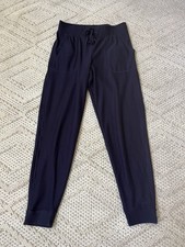 CUDDL DUDS Navy Blue SOFT Jersey Fleece Knit Drawstring Jogger Pants Sz XS