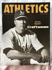 OAKLAND ATHLETICS MAGAZINE PROGRAM KEVIN APPIER COVER JUN/JUL 2000 DIAMONDBACKS
