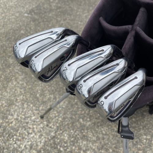 Adams Blue Combo Iron Set 3-9 Regular Aldila Slimtech/Slimtech 85 R Flex - Picture 2 of 13