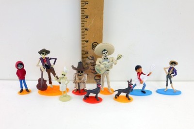 Disney Pixar Coco Lot of 9 Miguel PVC Figures Cake Toppers
