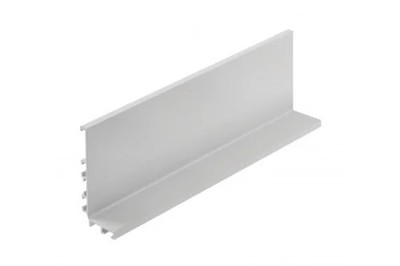 Halterungsfreies Aluminium-Profilsystem VELLO mit LED-Funktion, L, weiß, Länge 4
