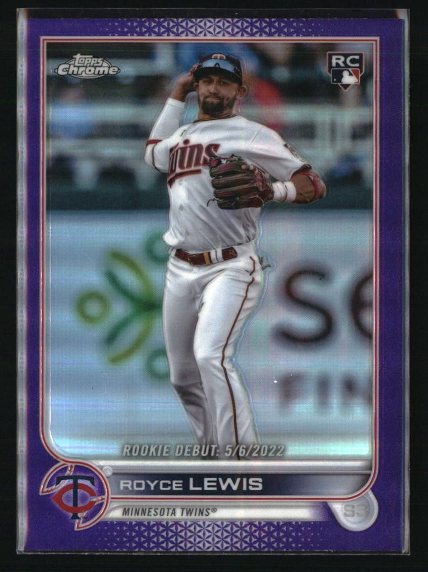 2022 Topps Update #US149 Royce Lewis Royal Blue