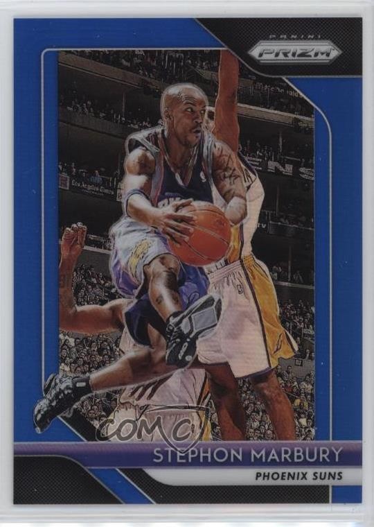 2018-19 Panini Prizm Blue Prizm 37/199 Stephon Marbury #265 1i0n