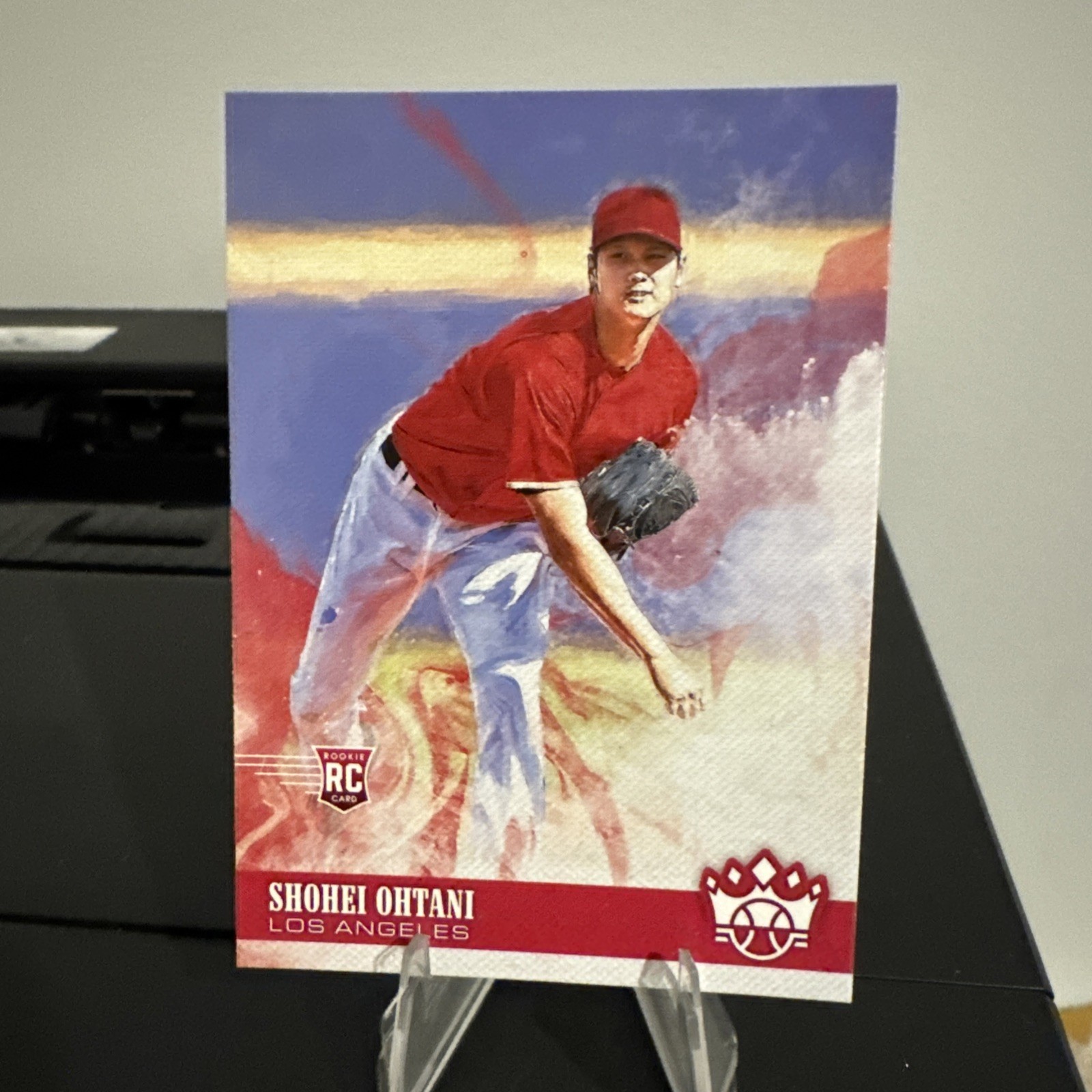 2018 Panini Diamond Kings - Shohei Ohtani #73 Pitching Follow Through (RC)