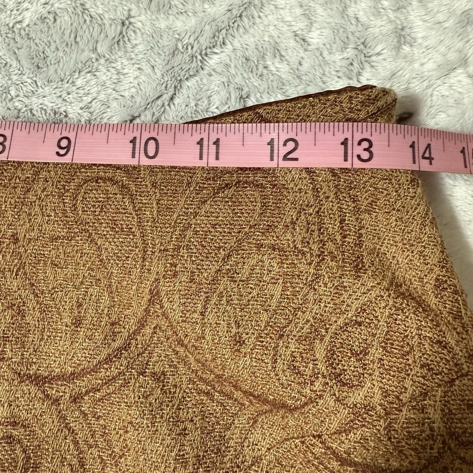 Falda midi Talbots Petite para mujer talla 8 100 % lana marrón cachemira línea A Foto 4 de 4