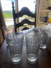 Longaberger Woven Traditions 16 oz glass tumb...