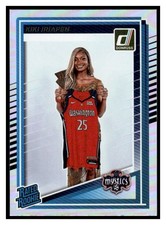 2025 Donruss WNBA Holo Foil 94 Kiki Iriafen Rookie RC Washington Mystics card